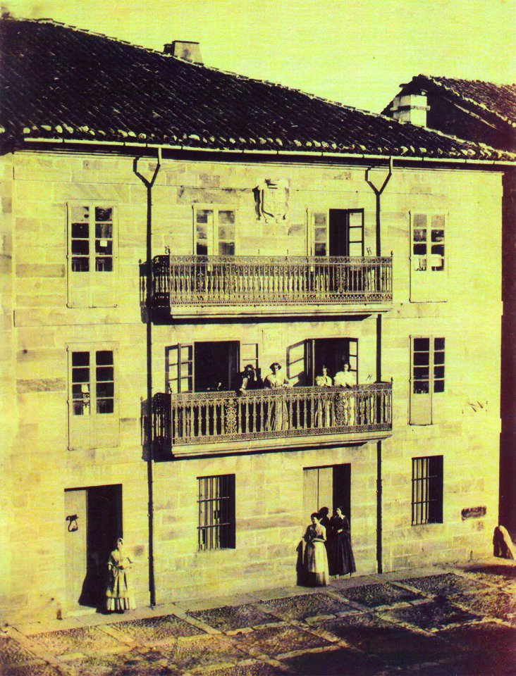 Casa de Collantes en Reinosa - Cantabria - entre 1855 y 1857 - William Atkinson