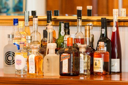 Brandy liqueur bar