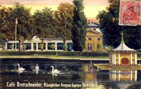Casa de los cisnes bella época Dresde