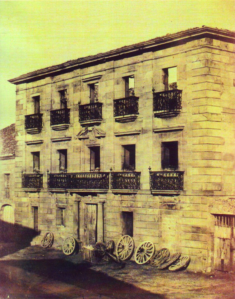 Casa del conde del Hijar en Reinosa - Cantabria - entre 1855 y 1857 - William Atkinson