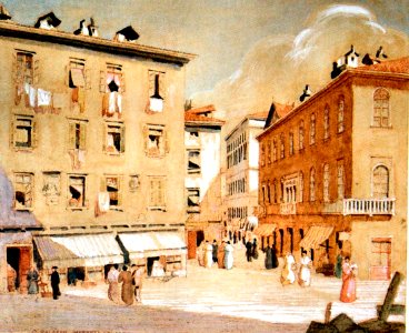 Casa Marenzi in Triest (rechts)
