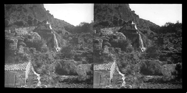 Cascada del riu Glorieta i molí