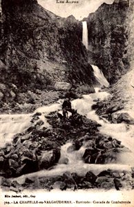 Cascade de la Chapelle en Valgaudemar