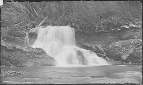 Cascades on Camp Creek - NARA - 517023