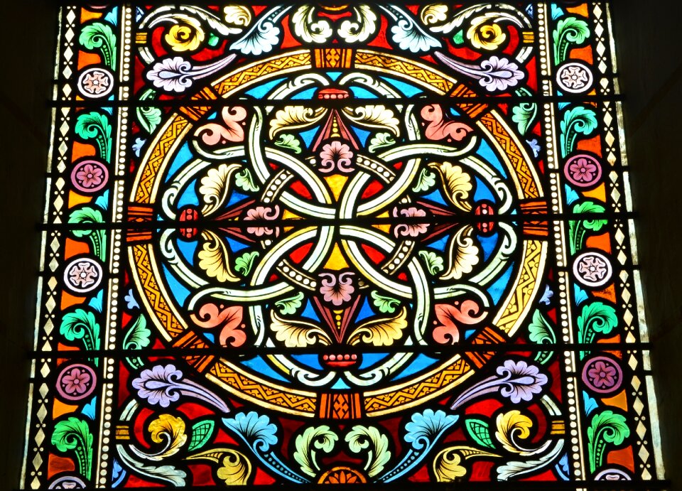 Bright colors heritage church