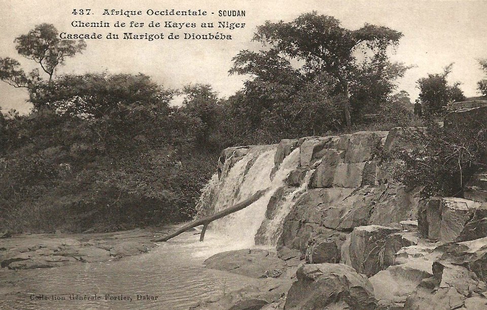 Cascade du marigot de Dioubéba