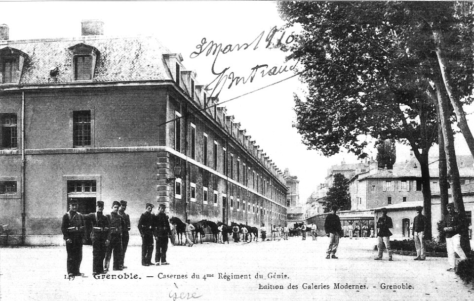 Caserne 4e régiment de génie - Grenoble