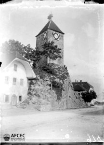 Cases i una torre a La Tour-de-Trême