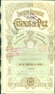 Casinos de Nice 1910