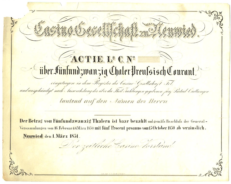 Casino-Gesellschaft zu Neuwied 1851