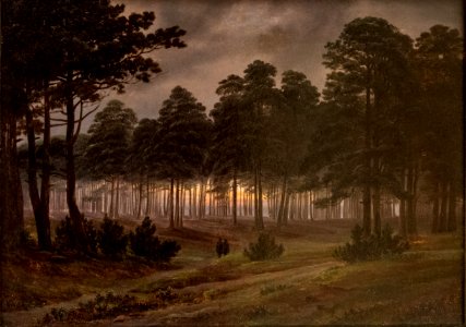 Caspar David Friedrich, Der Abend, 1820-21, MGS-20160312-001