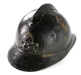 Casque avec Grenade enflammée photo