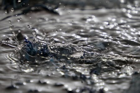 Reflection pearl rain