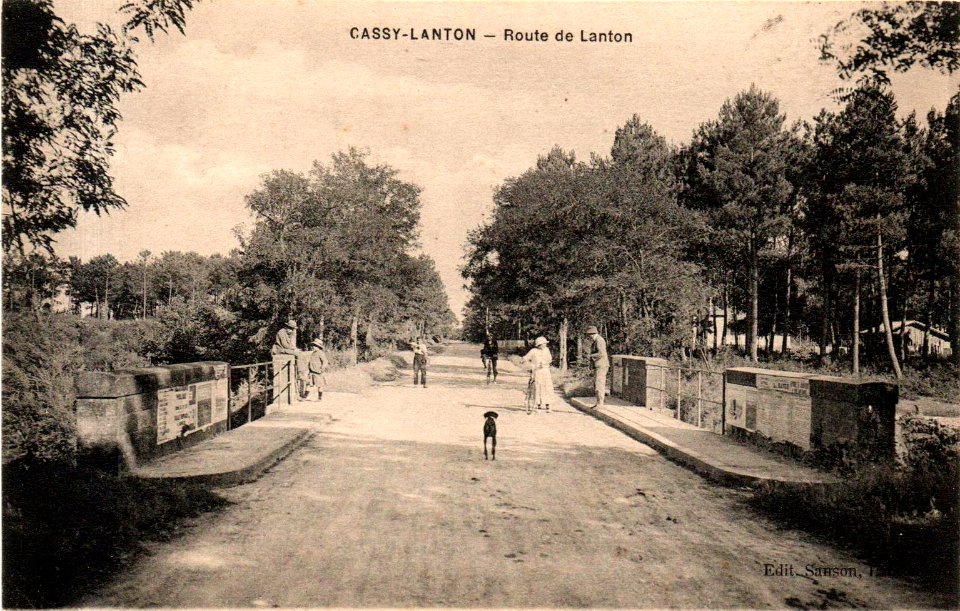Cassy - route de Lanton