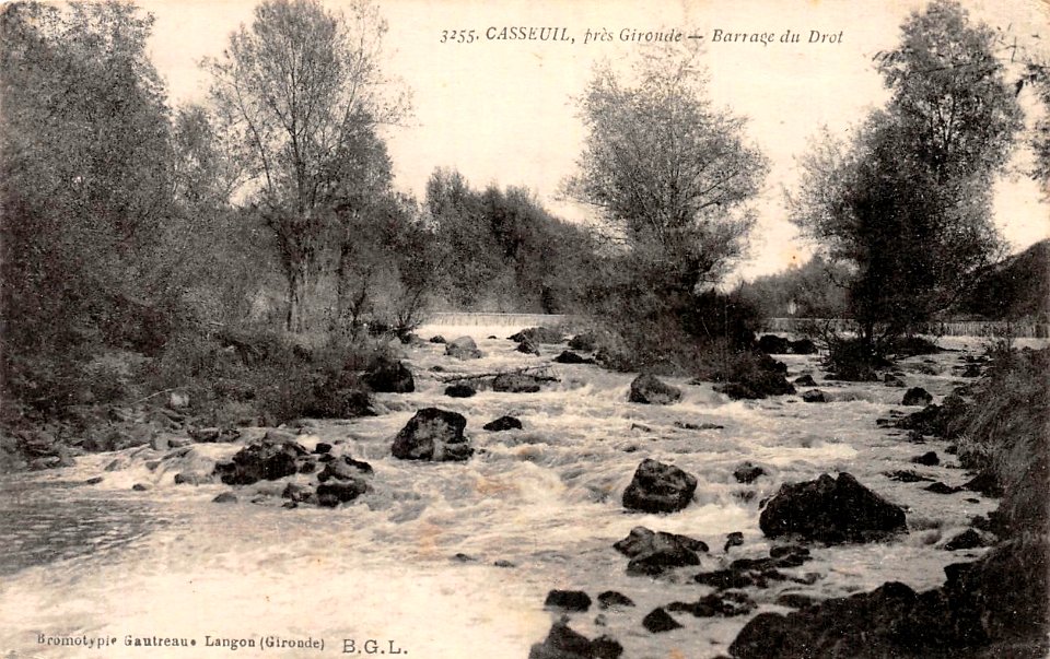 Casseuil - Barrage du Dropt