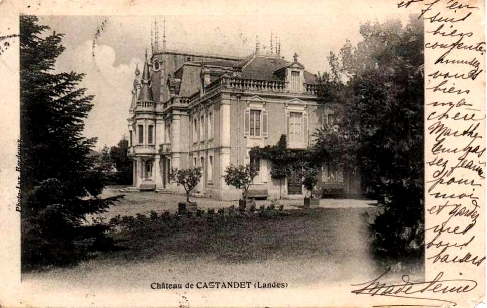 Castandet (Landes) - château de Castandet 1
