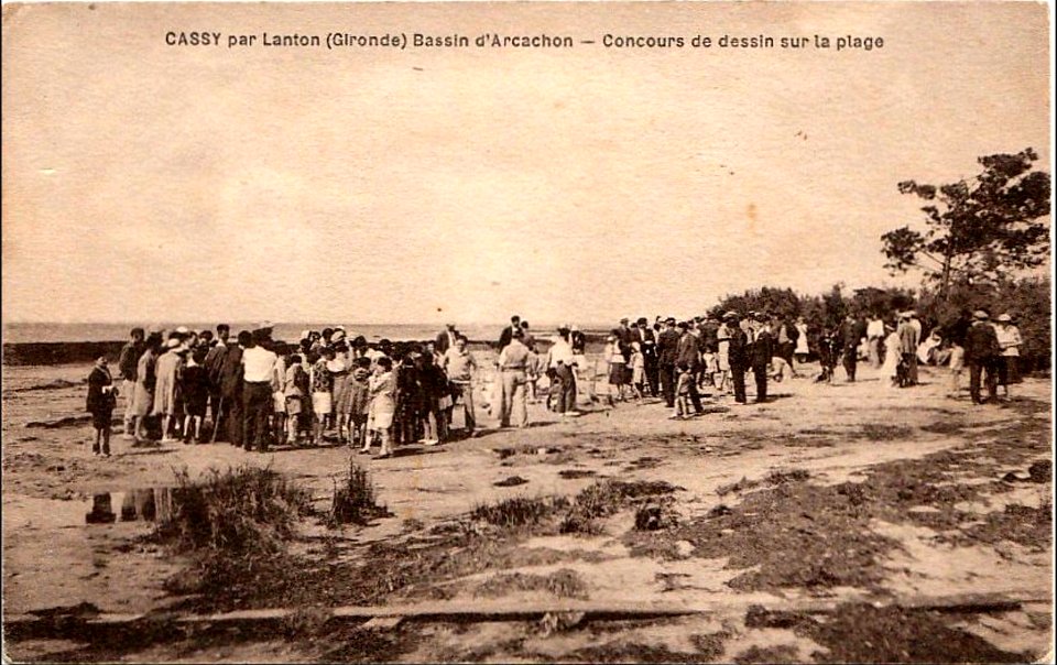 Cassy - Concours de dessin sur la plage