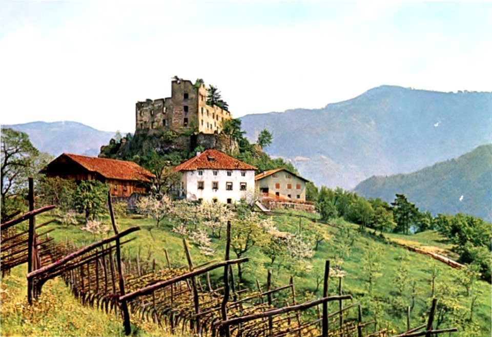 Castel Rafenstein XIX secolo