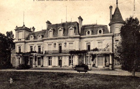Castelnaudary chateau des cheminieres 1915