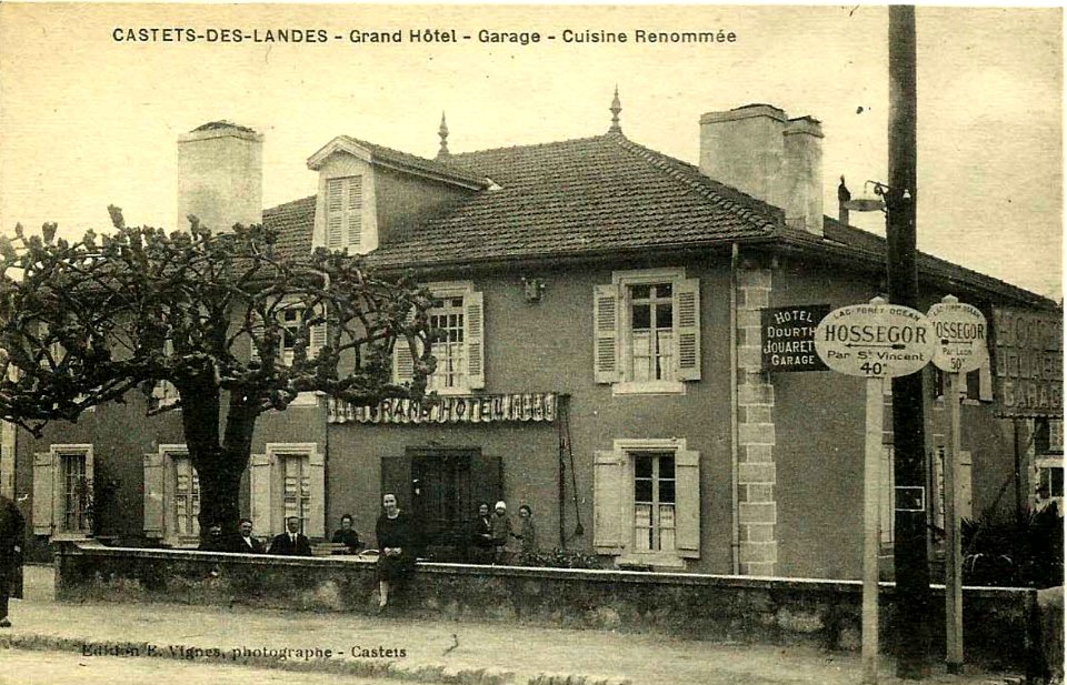 Castets (Landes) - Grand Hôtel 1