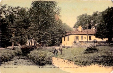 Castets (Landes) - pont des Forges