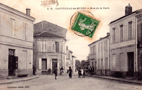 Castelnau-de-Médoc - rue de la gare