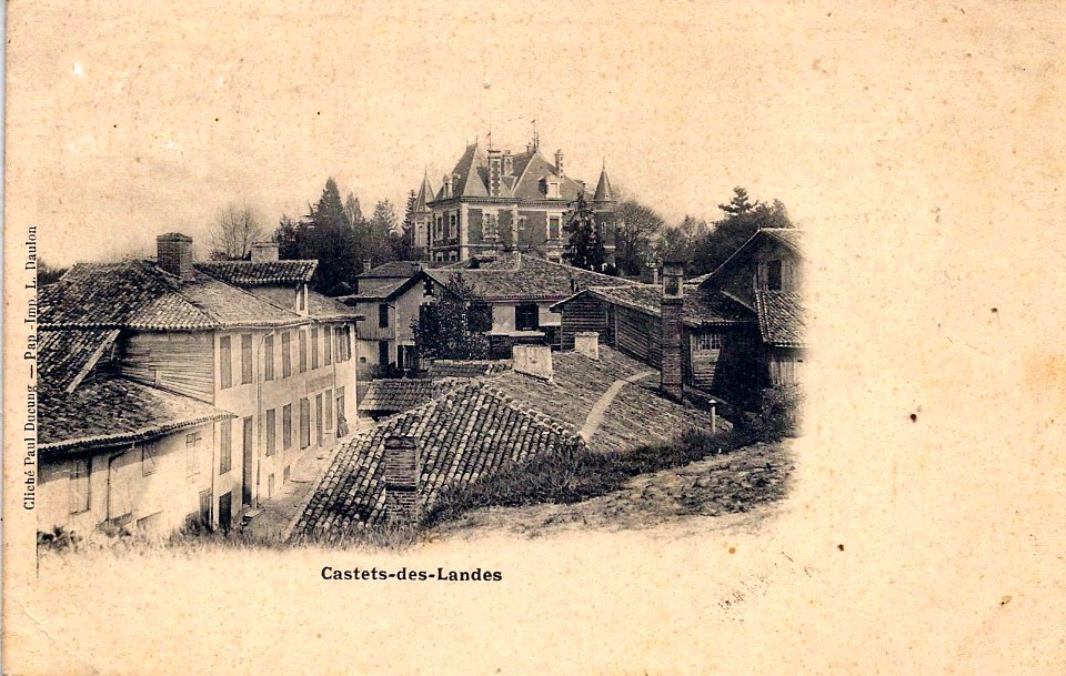 Castets (Landes) - vue générale 2