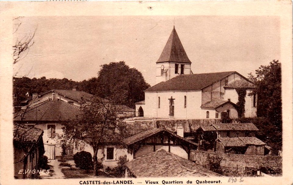 Castets (Landes) - quartier de Quatbourut