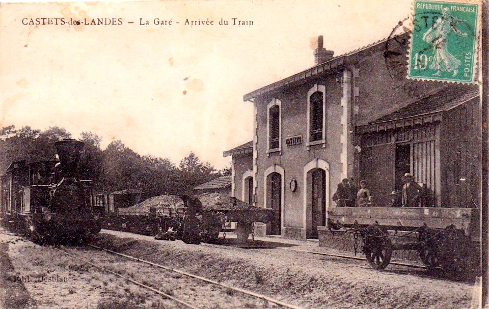 Castets (Landes) - Gare 2