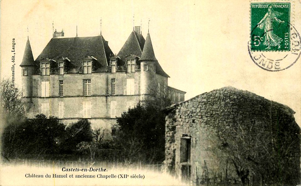 Castets-en-Dorthe - château du Hamel 3