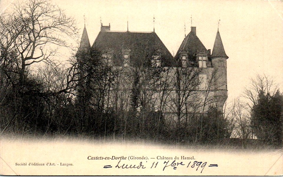 Castets-en-Dorthe - château du Hamel 8