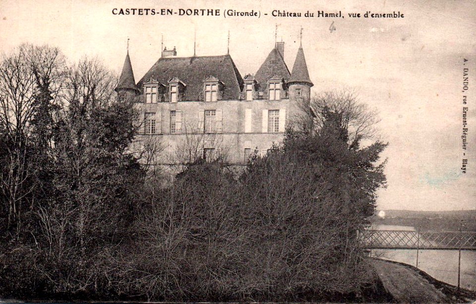 Castets-en-Dorthe - château du Hamel 7
