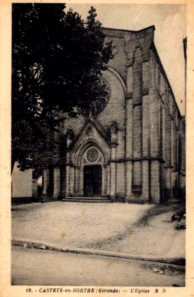 Castets-en-Dorthe - église 1