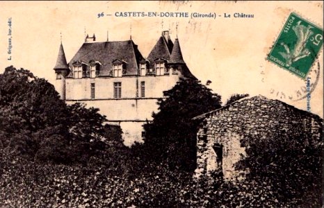 Castets-en-Dorthe - château du Hamel 4