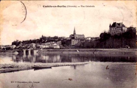 Castets-en-Dorthe - vue générale 5