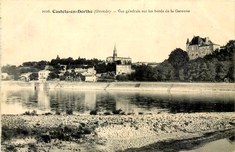 Castets-en-Dorthe - vue générale 8