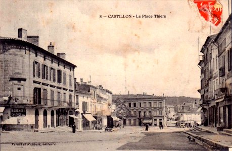 Castillon - Place Thiers 2