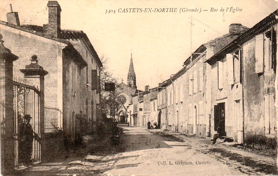 Castets-en-Dorthe - rue de l'église 1b
