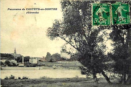 Castets-en-Dorthe - vue générale 3