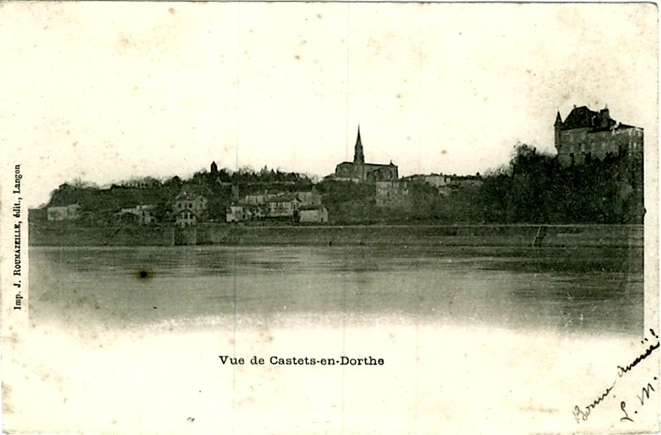 Castets-en-Dorthe - vue générale 7