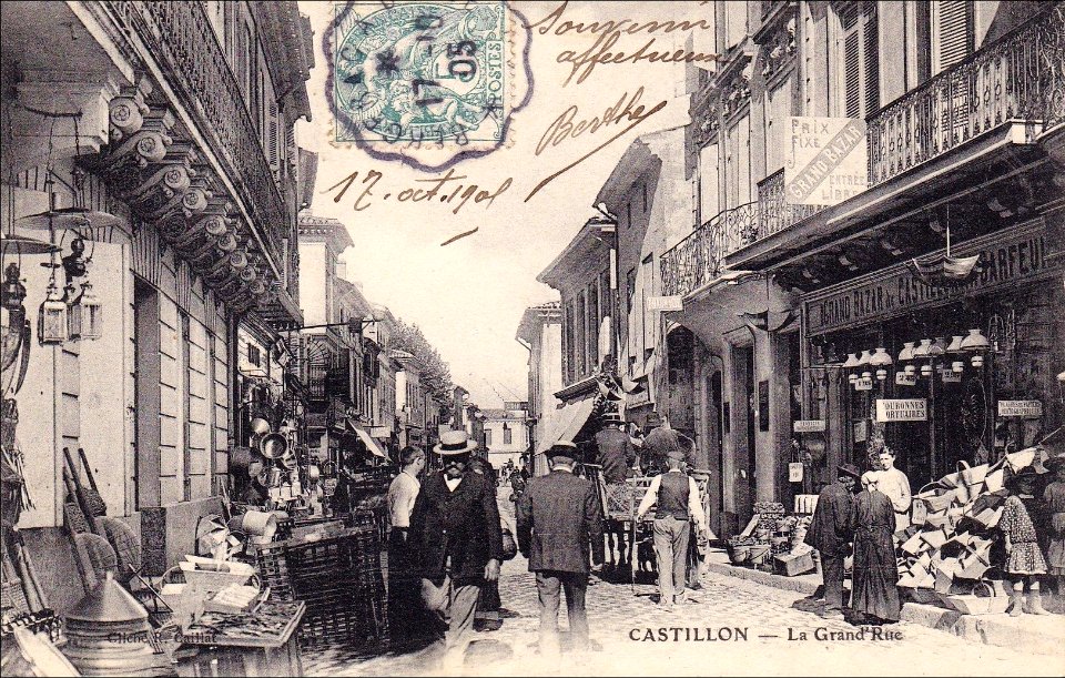 Castillon - Grande rue 1