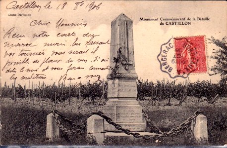 Castillon - monument de la bataille (1453) 3a