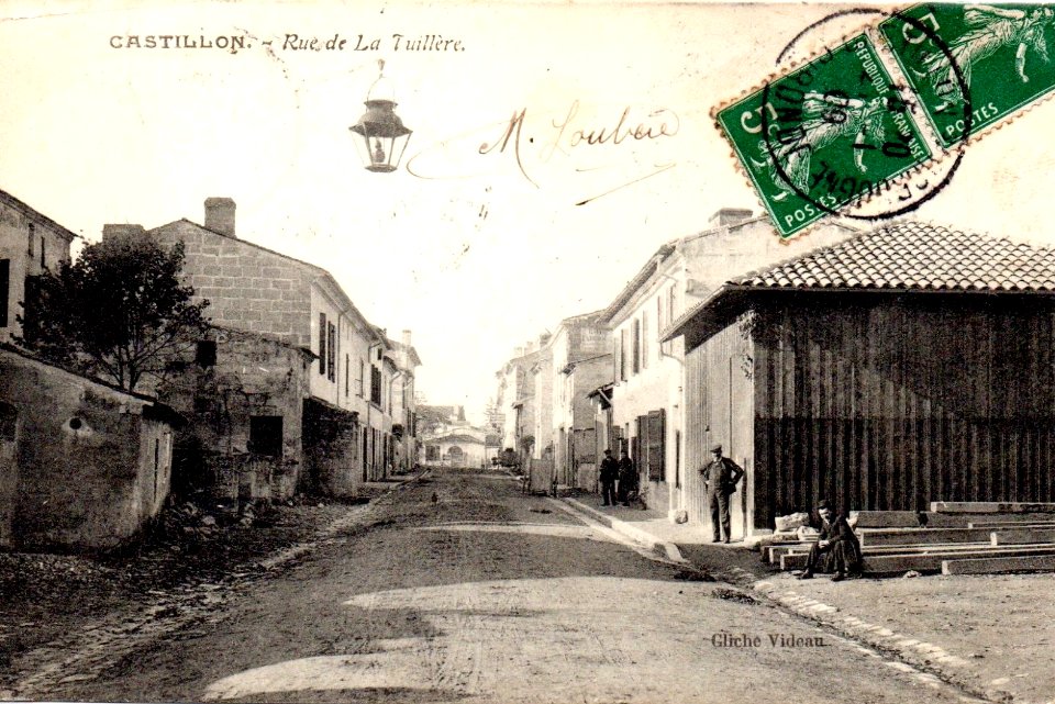 Castillon - rue de la Tuillère