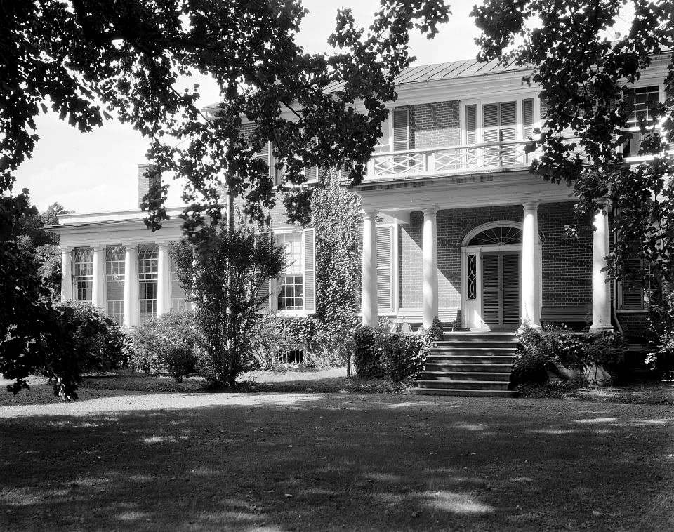 Castle Hill Albemarle County Virginia by Frances Benjamin Johnston