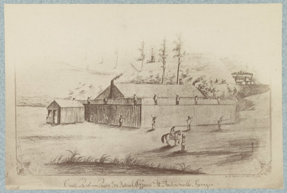 Castle Reed, prison for federal officers at Andersonville, Georgia LCCN2013645520