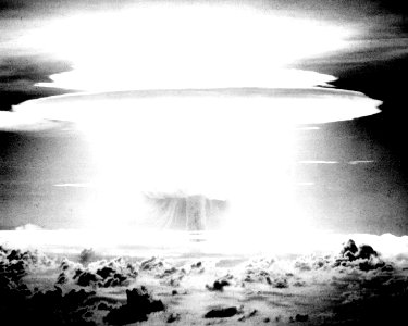 Castle Bravo (black and white)