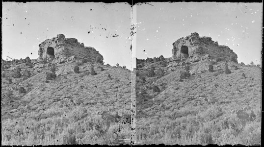 Castle Rock, near view. Summit County, Utah - NARA - 517339