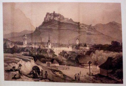 Castle of Szepes, Szepesváralja, 1857, East Slovak Museum, 2018-05-24