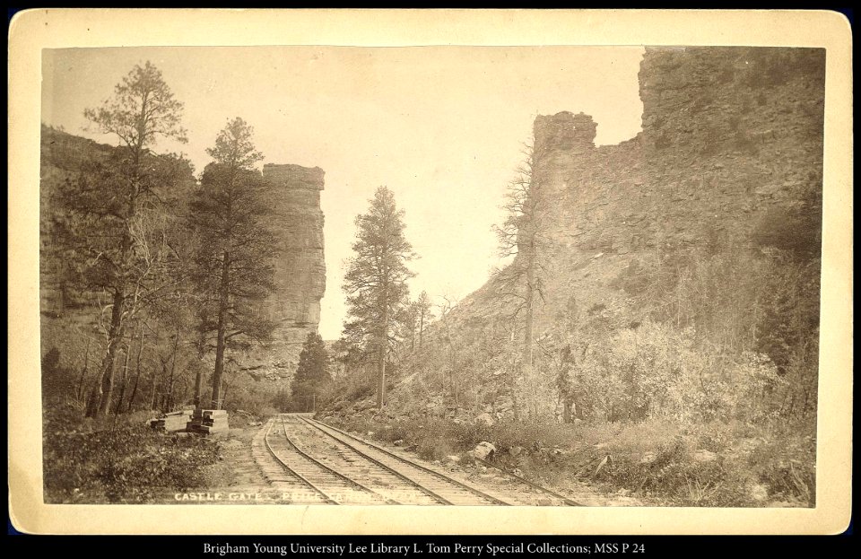 Castle Gate Price Canon, Utah.