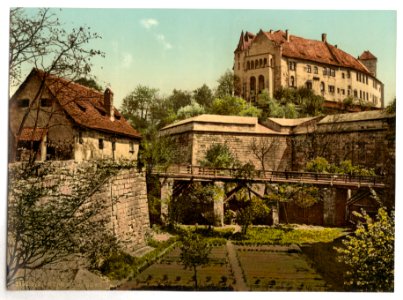 Castle, (west side), Nuremberg, Bavaria, Germany-LCCN2002696166